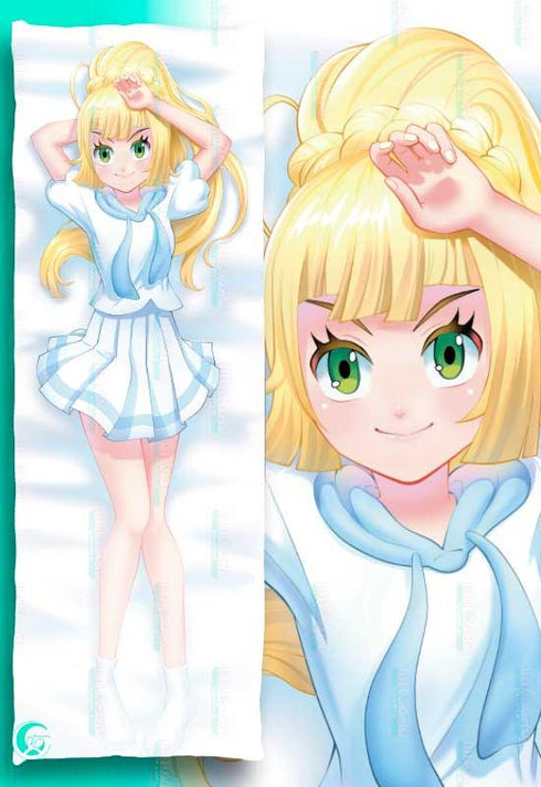 Lillie / Lylia Trainer Body pillow case POKEMON Mitgard Studio